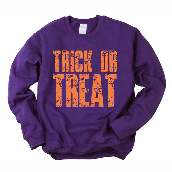 

Графический свитшот Trick or treat block distressed Simply Sage Market, Purple, Зеленый, Графический свитшот Trick or treat block distressed Simply Sage Market, Purple