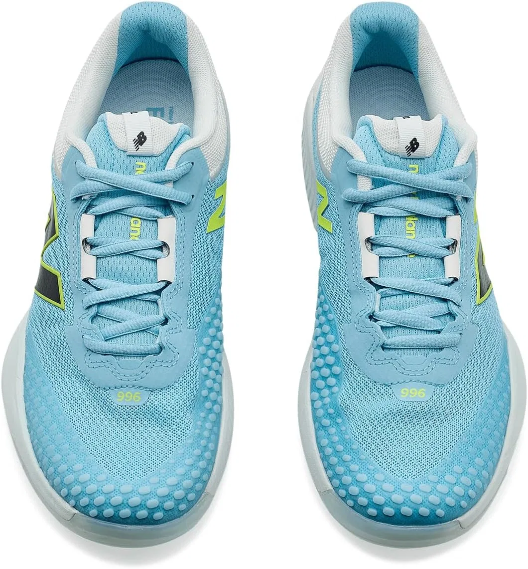 Кроссовки для тенниса и пиклбола New Balance FuelCell 996v6, Sea Salt/Glint Blue — фото 2