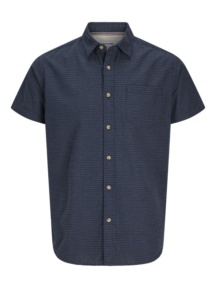 

Рубашка Jack & Jones, темно-синий