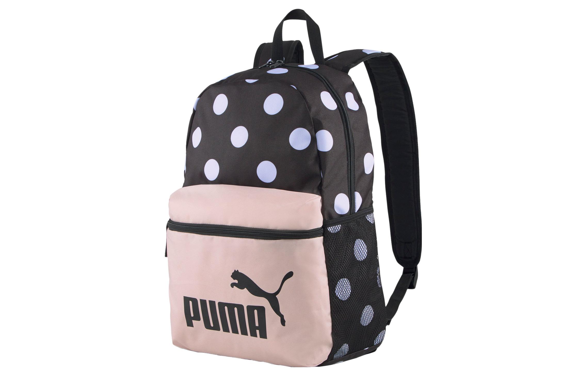 

PUMA Тканевый рюкзак, обычный, унисекс, розовый, черный, многоцветный