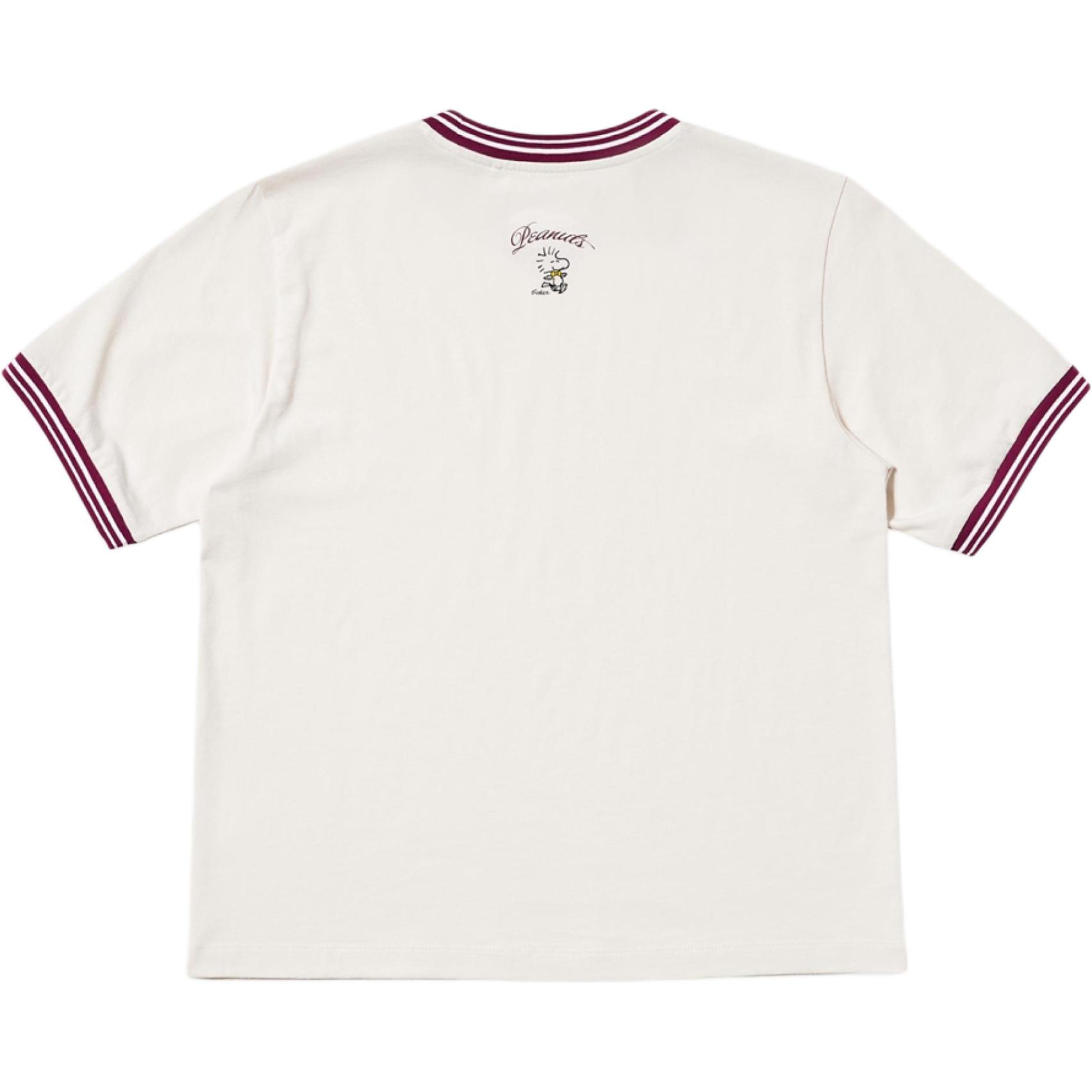 PEANUTS, футболка PEANUTS для женщин UNIQLO, айвори — фото 3