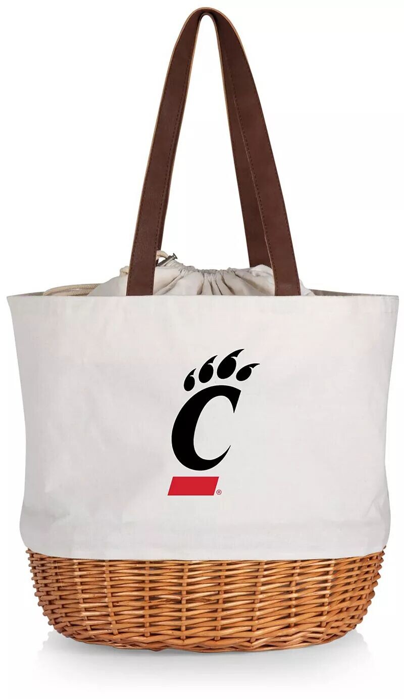 

Сумка-корзина из парусины и ивы Picnic Time Cincinnati Bearcats