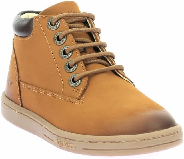 Оксфордские туфли унисекс Kickers Tackland, коричневый — фото 2