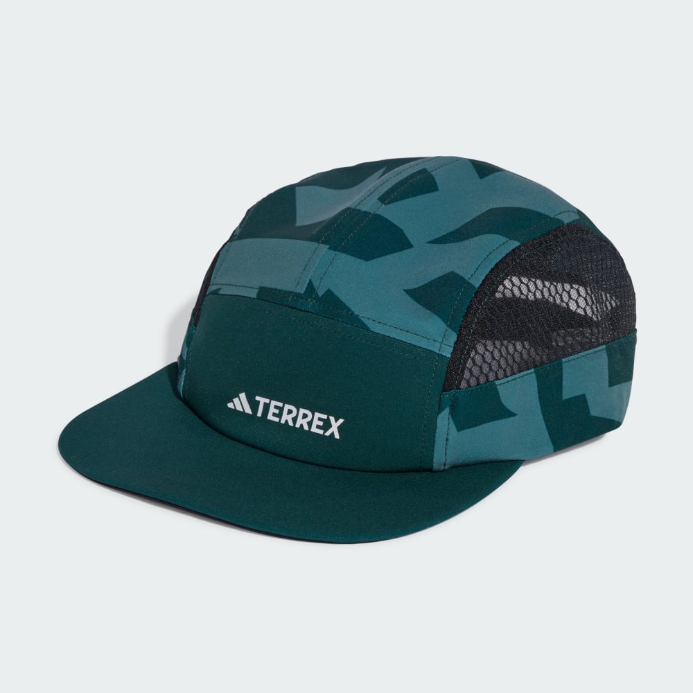 

Кепка Adidas Terrex Climacool 5-Panel Graphic Cap, цвет Aurora Ivy/Preloved Teal/White