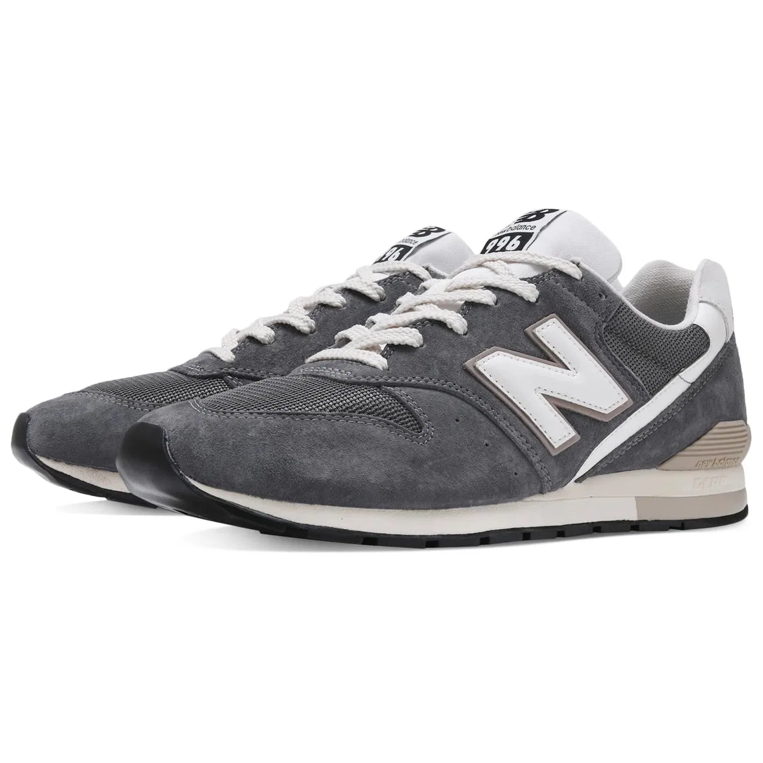 Кроссовки серые New Balance 996v2 — фото 4