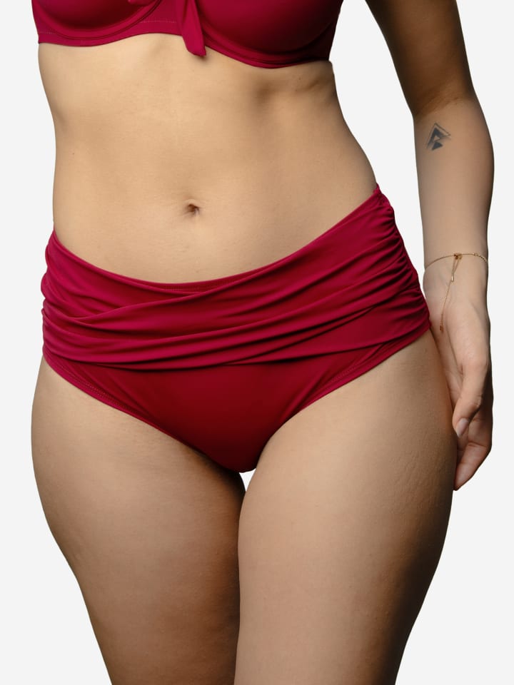 

Плавки бикини SugarShape Bikini-High-Panty Valencia, цвет cherry swim