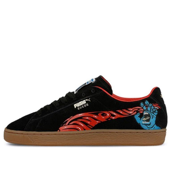 

Кроссовки santa cruz x classic suede 50 'screaming hand' Puma, черный