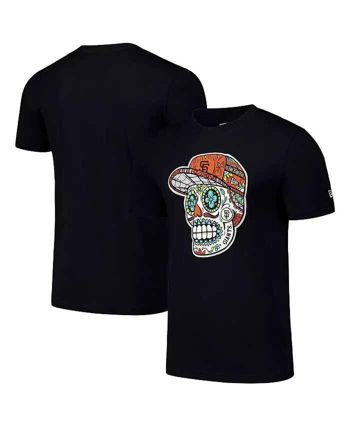 

Мужская черная футболка San Francisco Giants Sugar Skulls New Era