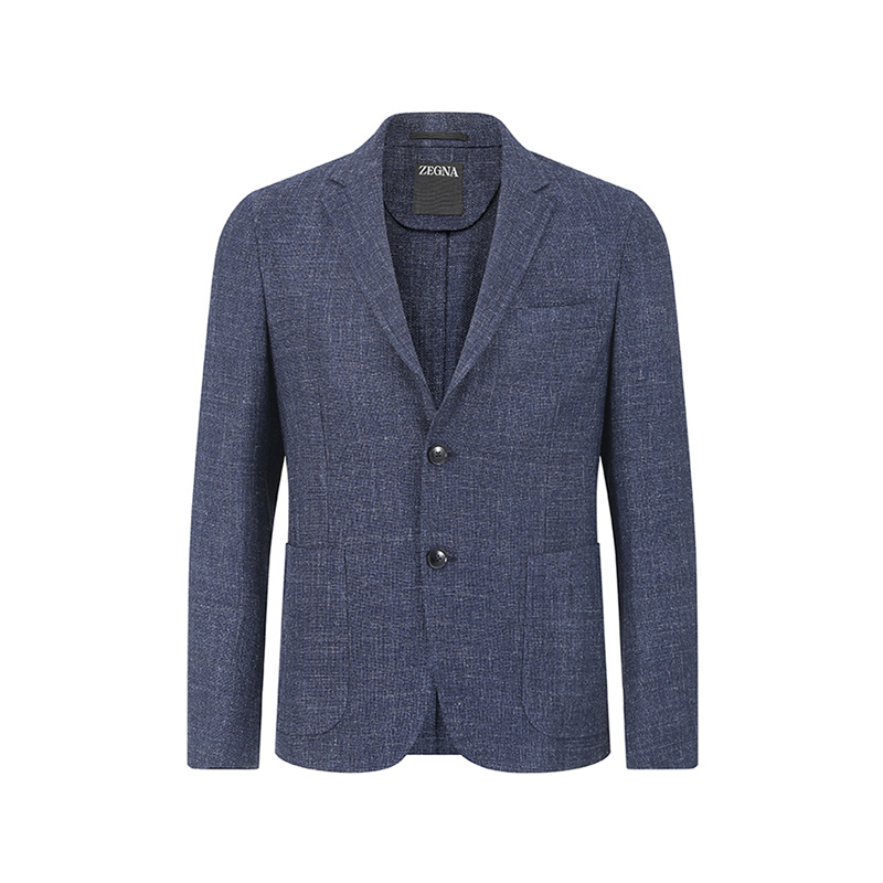 

Ermenegildo Zegna Джаккардовый пиджак Zegna, Dark Blue