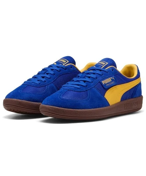 Мужские кроссовки PUMA Palermo Vintage с синими акцентами