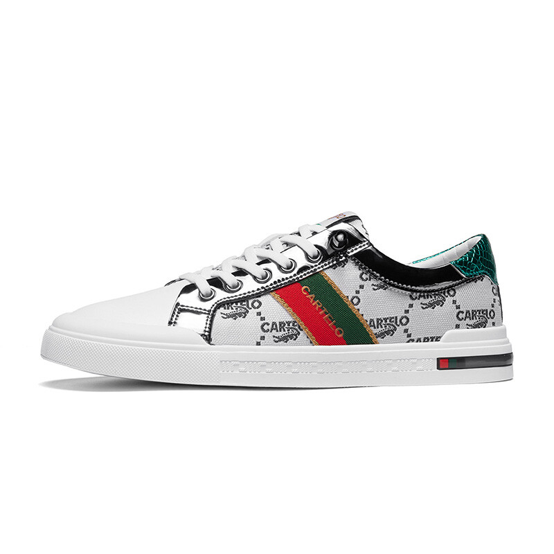 

Кроссовки CARTELO/Catilla crocodile Skateboarding Shoes Men Low-top, бежевый