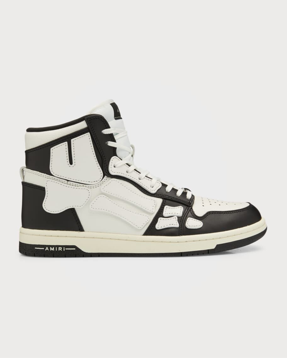 

Мужские высокие кроссовки Skel-Top Hi Leather Bones Amiri