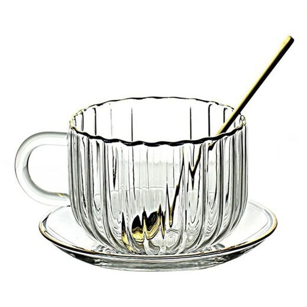 

Кофейный сервиз 1 предмет, набор элитных стеклянных чайных чашек (1 предмет), 400мл Götäzer