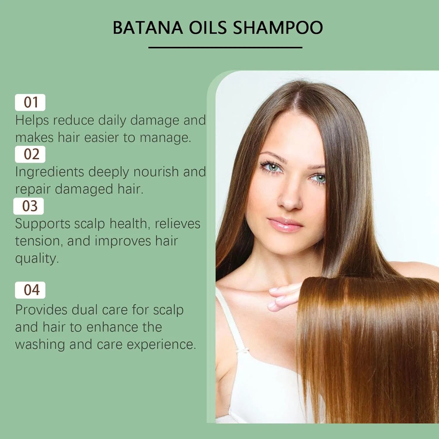 Шампунь Batana Oil с экстрактом розмарина Xiniear, 5 Items — фото 2