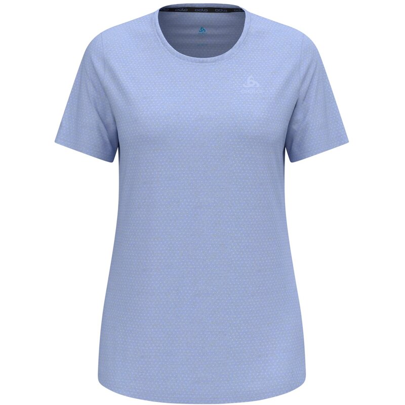 

Футболка с круглым вырезом, размер 3, размер s/s active Odlo, голубой