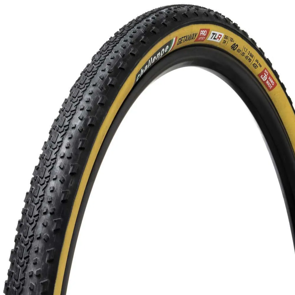 

Гравийная шина Challenge Getaway Vulc Tubeless 700 x 40, золотой