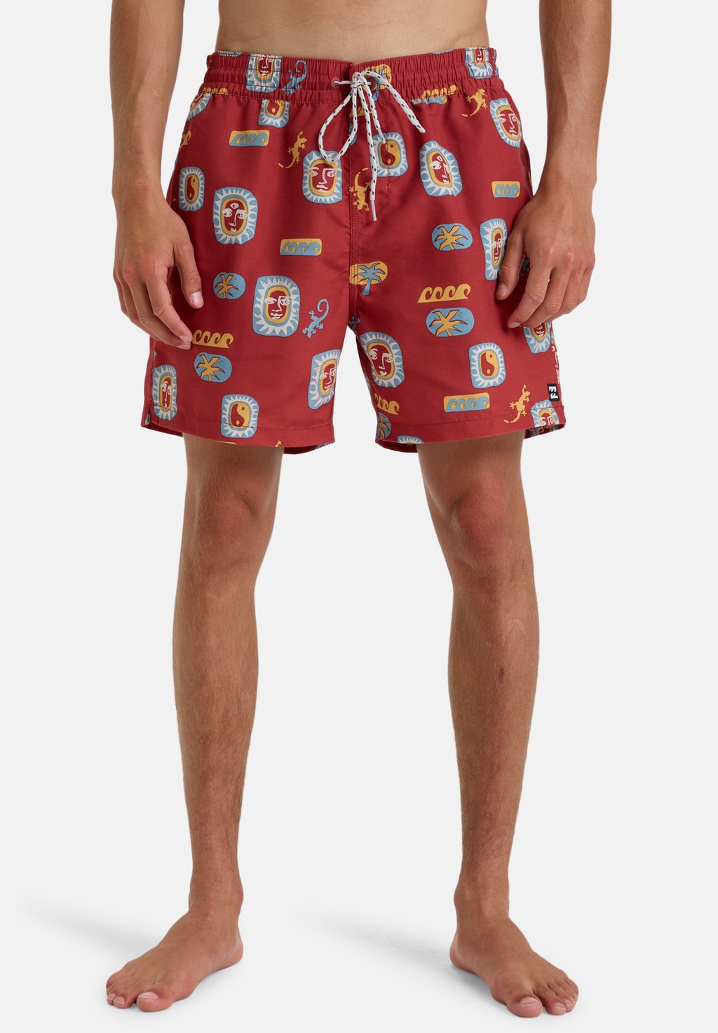 

Пляжные шорты VACAY Billabong, красный