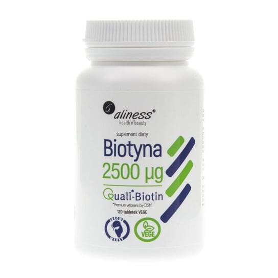 

MedicaLine, Aliness, Biotin 2500 мкг QualiBiotin, 120 таблеток