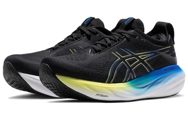 Кроссовки гель нимбус 25 4e Asics, черный — фото 2