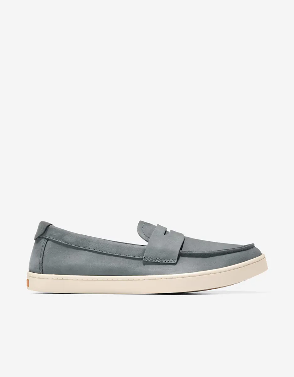 

Мужские замшевые мокасины со спортивной подошвой Cole Haan, серый
