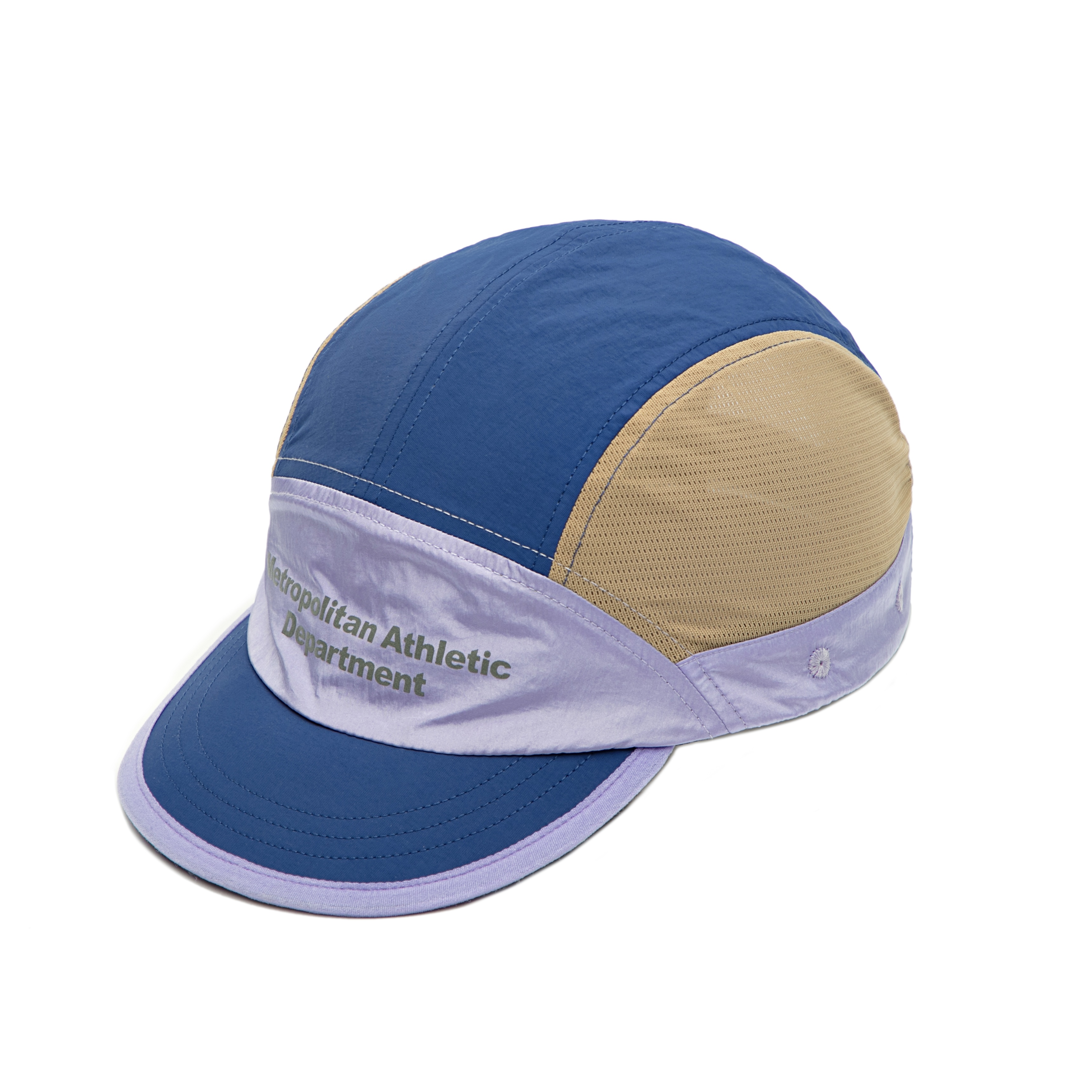 

The MAD HATcher Бейсболка из полиэстера унисекс, Light Purple/Gray Blue