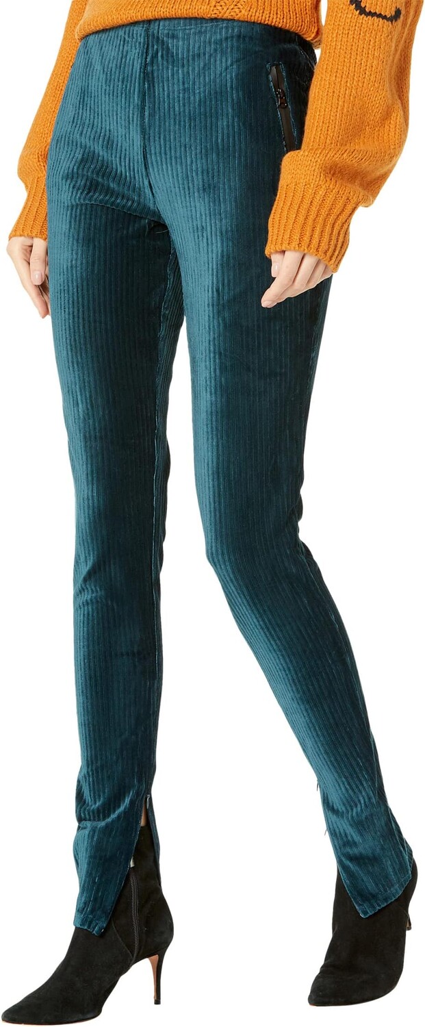 

Леггинсы Juicy Couture Zipper Ankle Leggings, цвет Off The Coast