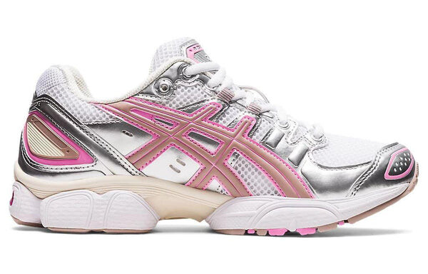 Кроссовки гель нимбус 9 Asics, белый — фото 2