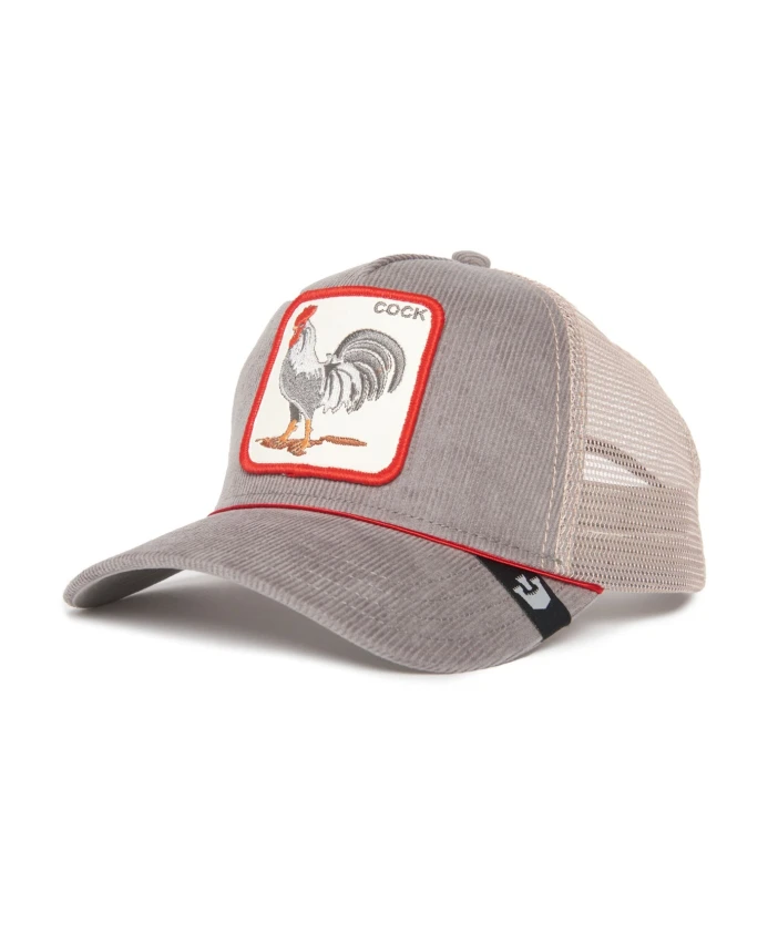 

Белая бейсболка «Скотный двор», унисекс. Goorin Bros, серый