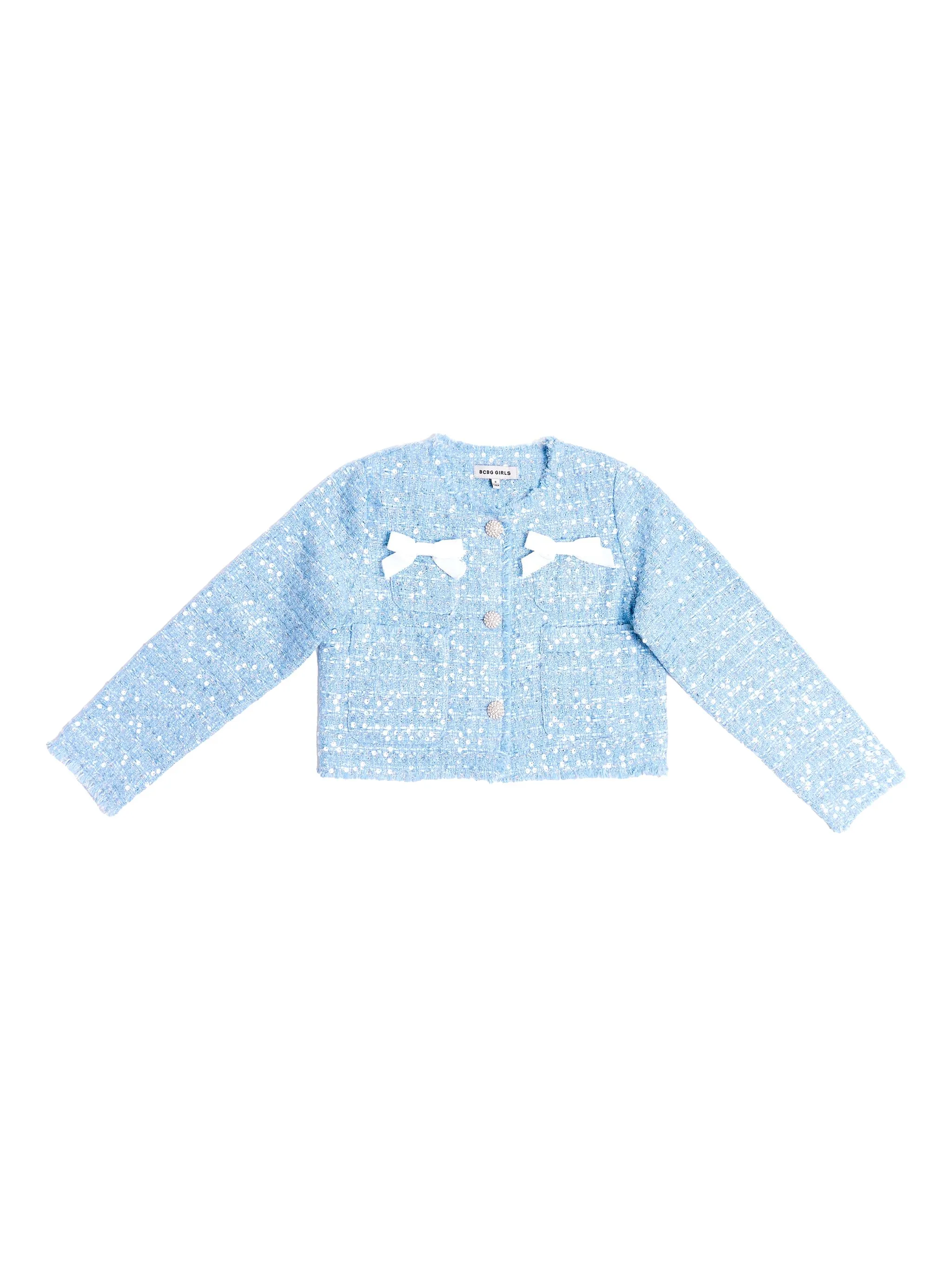 

Жакет с пайетками Bcbg Kids, синий