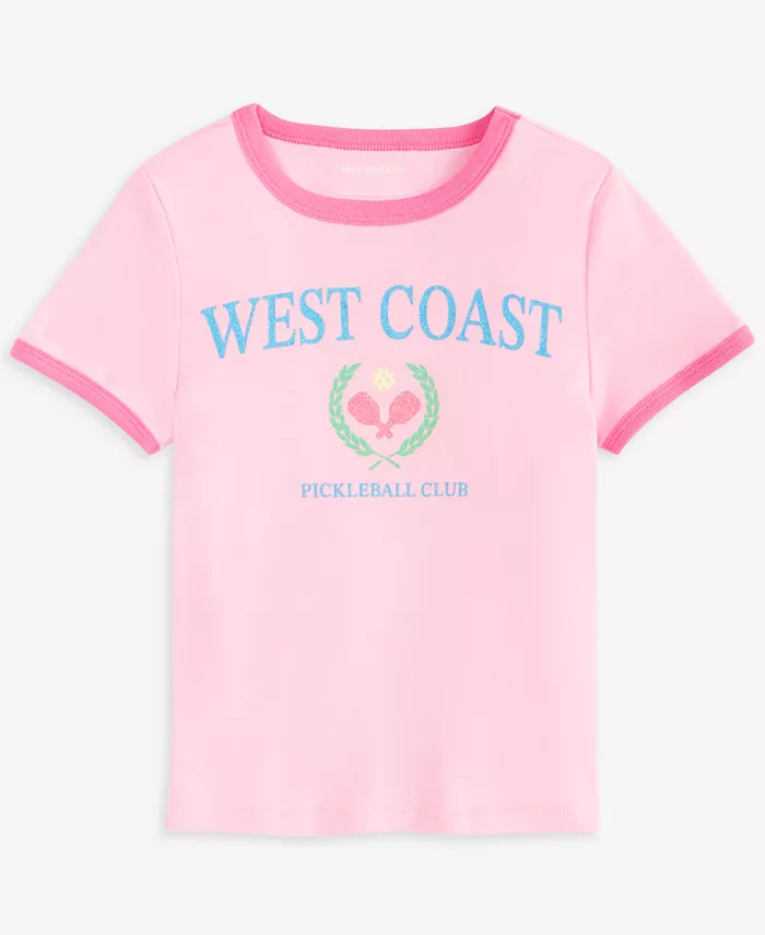 

Футболка Big Girls West Coast Epic Threads, розовый