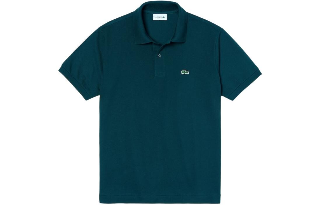 

Рубашка поло мужская темно-зеленая Lacoste, темно-зеленый