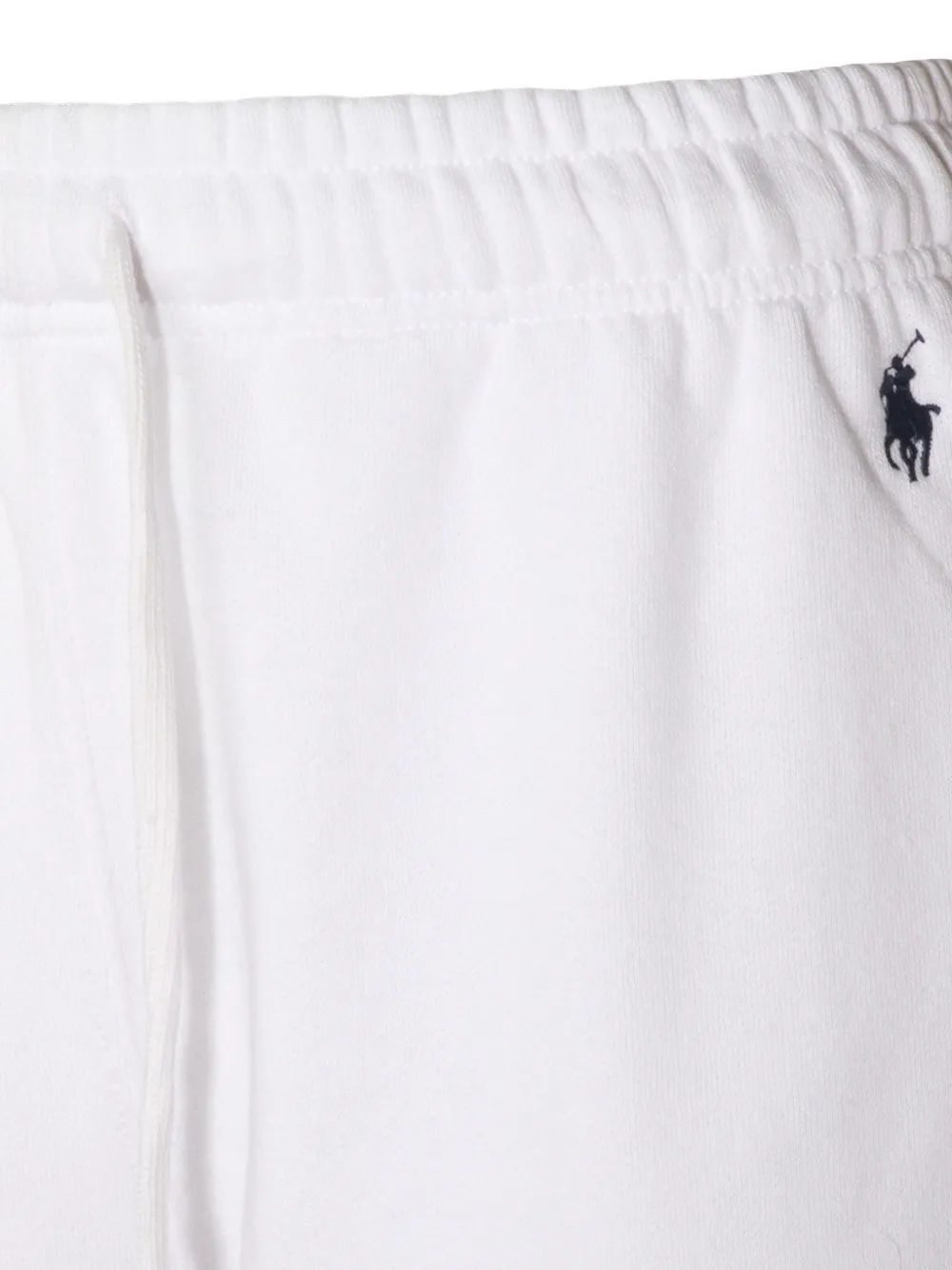 Спортивные брюки с кулиской и логотипом Polo Ralph Lauren, белый — фото 4