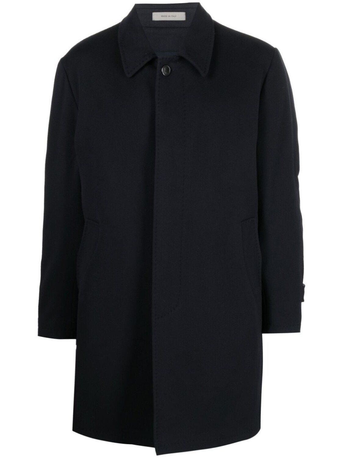 

Corneliani однобортное пальто, синий