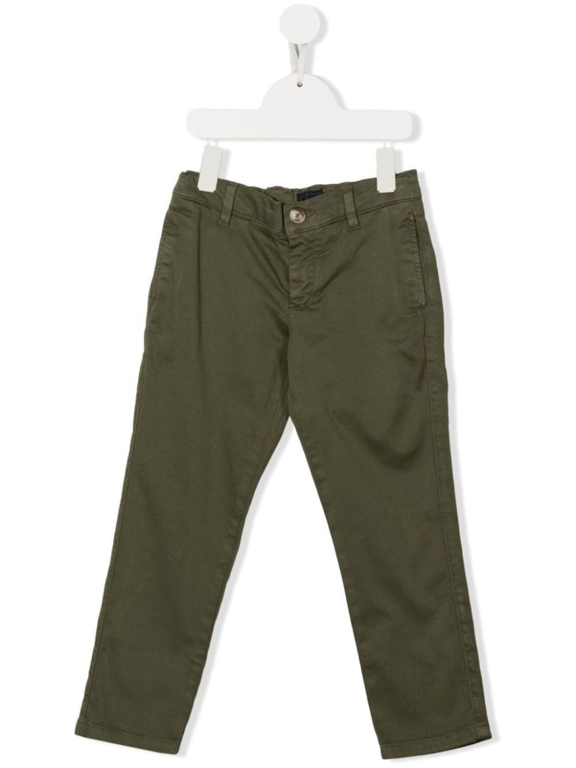 

Прямые брюки Fay Kids, зеленый