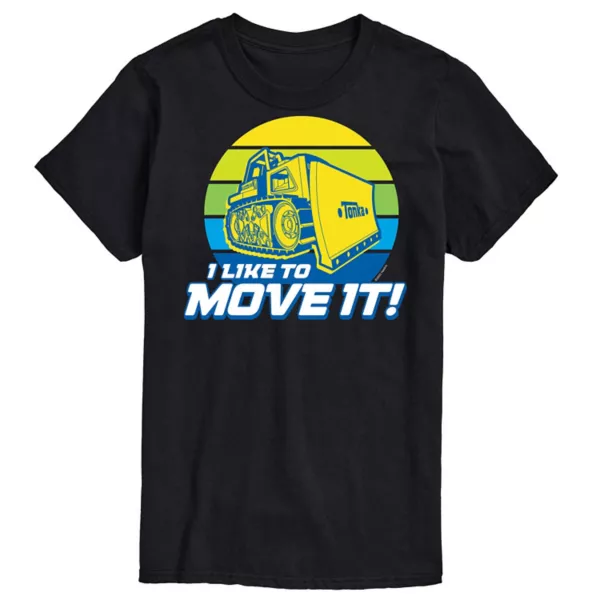

Мужская футболка с принтом "I like to move it" Tonka, черный