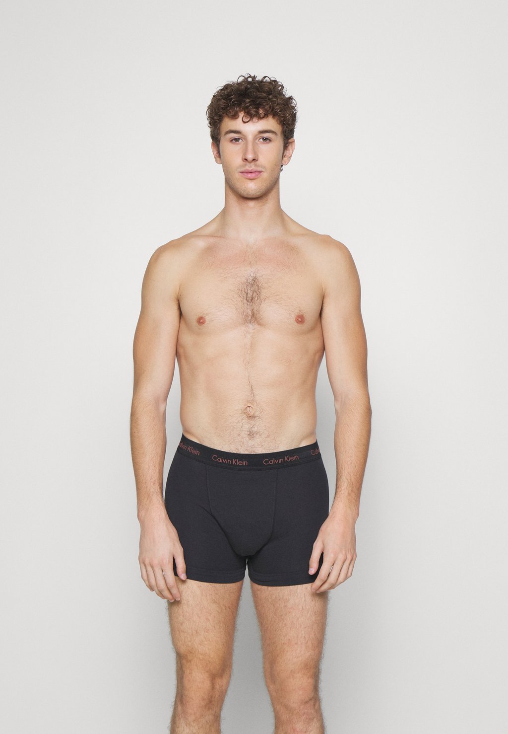 

Брюки-кюлоты TRUNK 3 PACK COTTON STRETCH Calvin Klein Underwear, черный