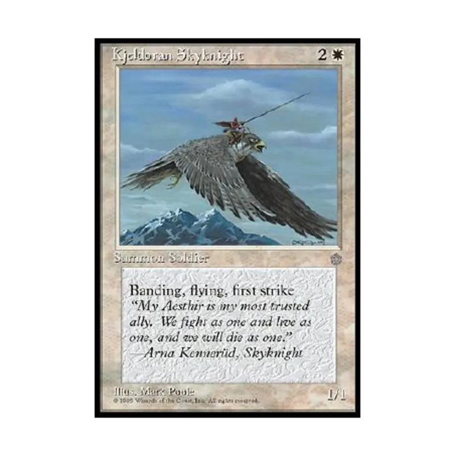 

CCG Кьелдоран Небесный рыцарь (К), MTG - Ice Age