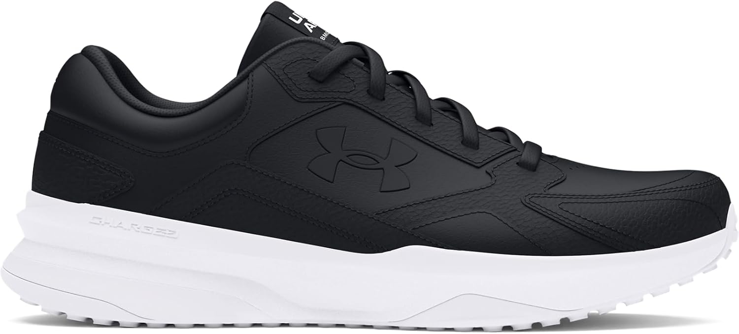 

Under Armour мужские кроссовки Charged Edge Leather, (001) Black/Black/White