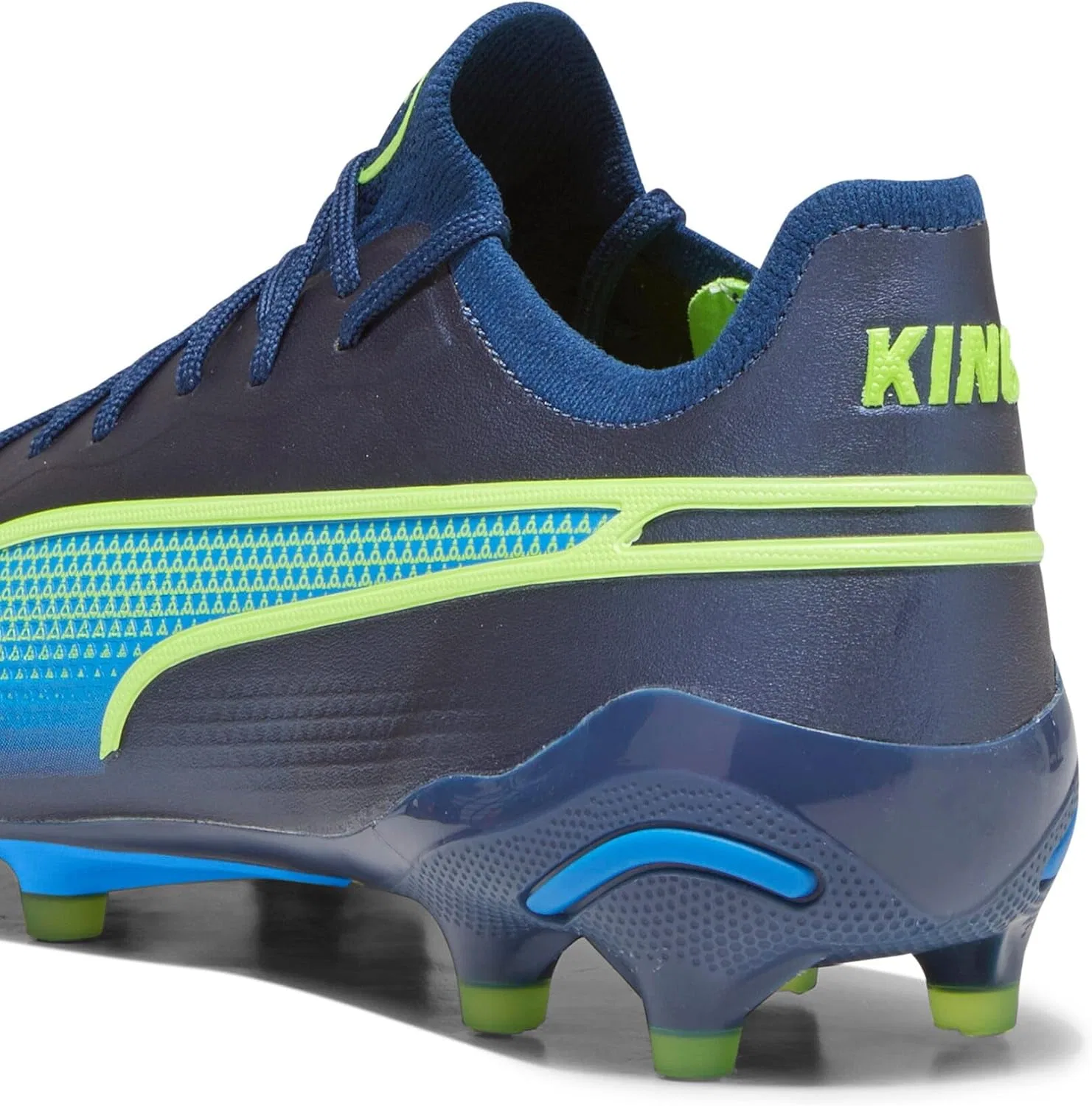 Женские спортивные кроссовки PUMA King Ultimate Fg/Ag WN, Multicoloured Persian Blue Pro Green Ultra Blue — фото 4