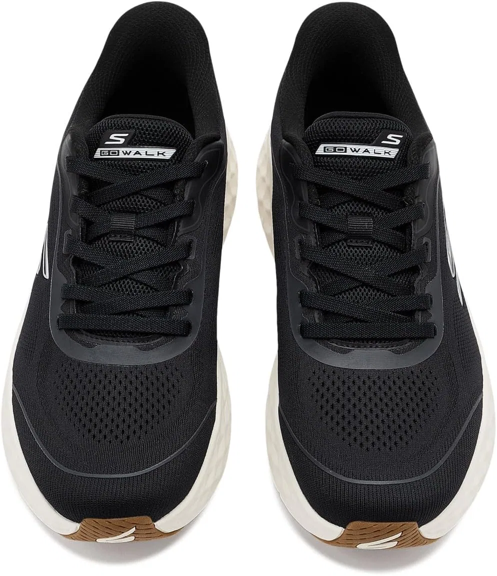Мужские кроссовки Skechers Go Walk Max Cushioning Flex Pave Hands Free Slip In, белый/черный — фото 2