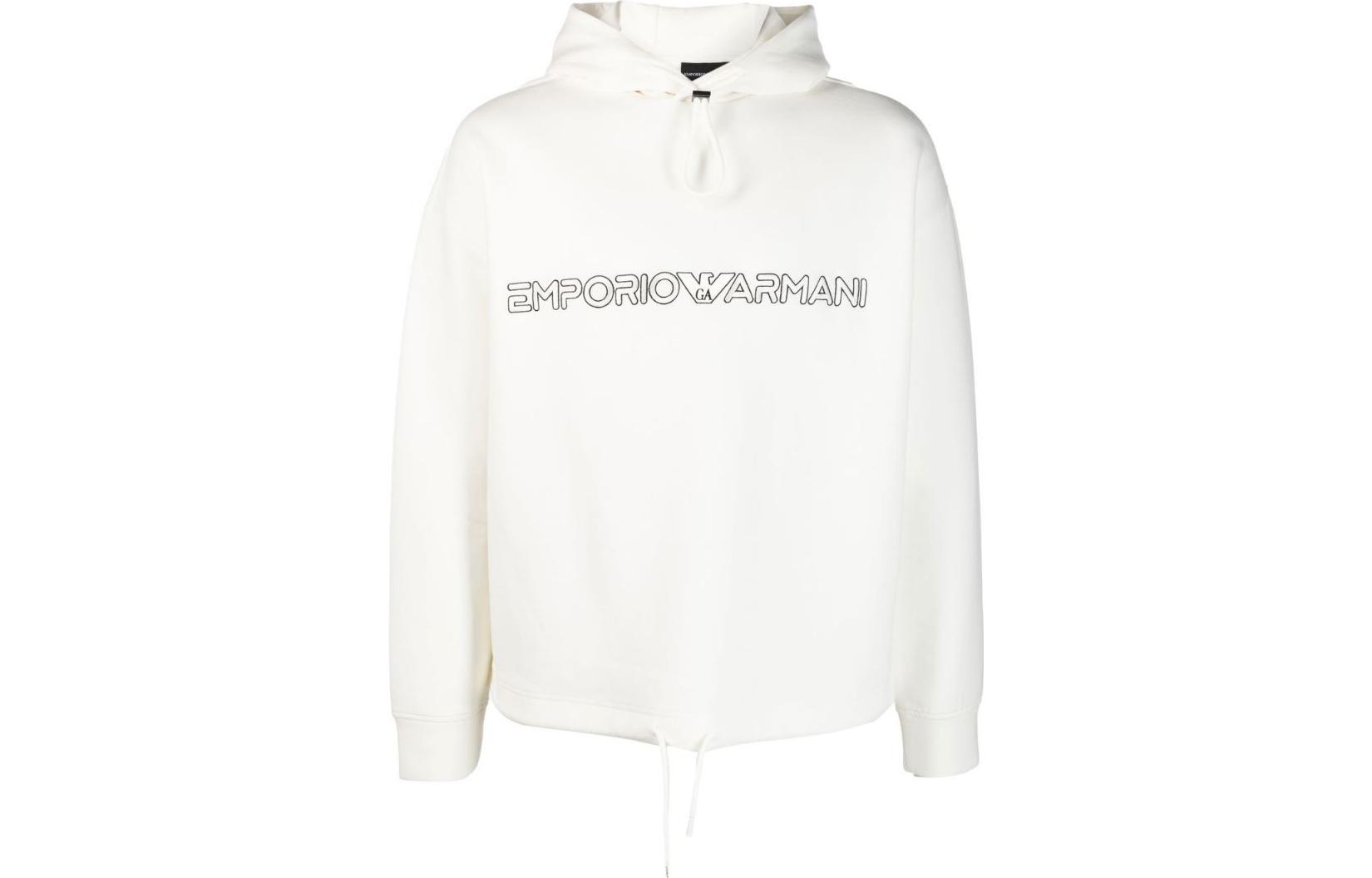 

Свитшот SS23 мужской белый EMPORIO ARMANI