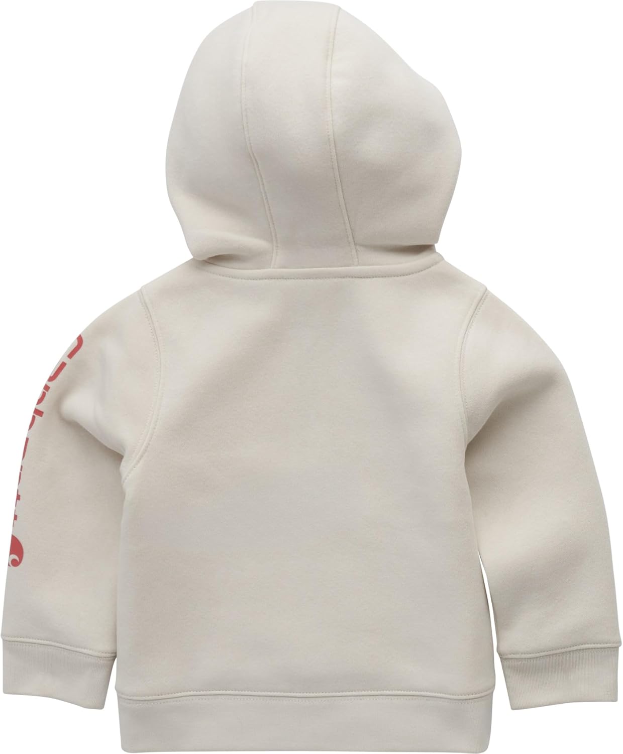 Толстовка Carhartt с капюшоном и полумолнией для девочек и малышей, Turtledove — фото 2