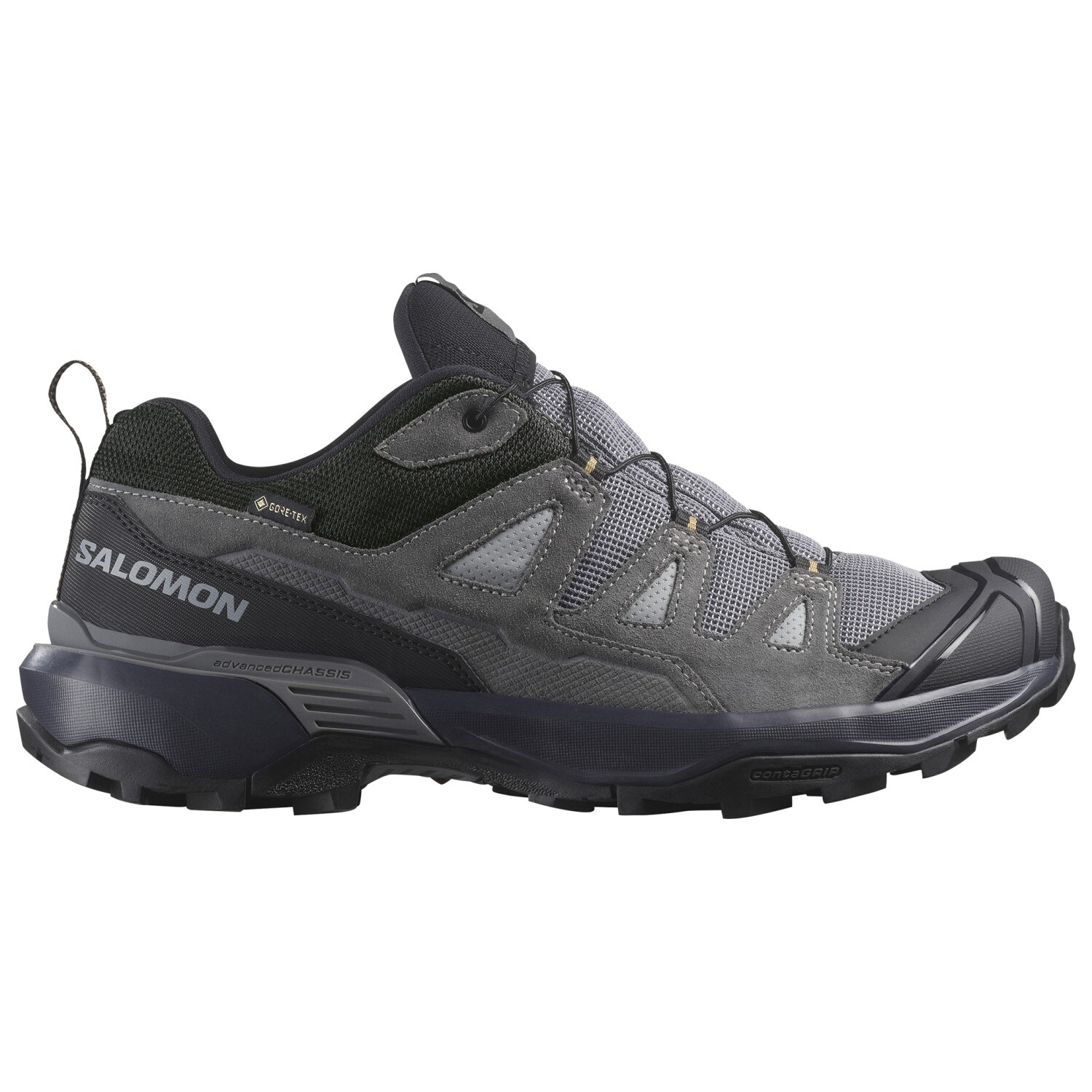 

Мультиспортивная обувь Salomon X Ultra 360 Leather GORE-TEX, цвет Sharkskin/Castlerock/Kelp