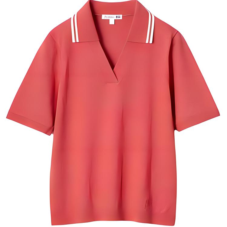 

UNIQLO Женская рубашка поло Jw Anderson X Jw Anderson Co-Branded Series, красные
