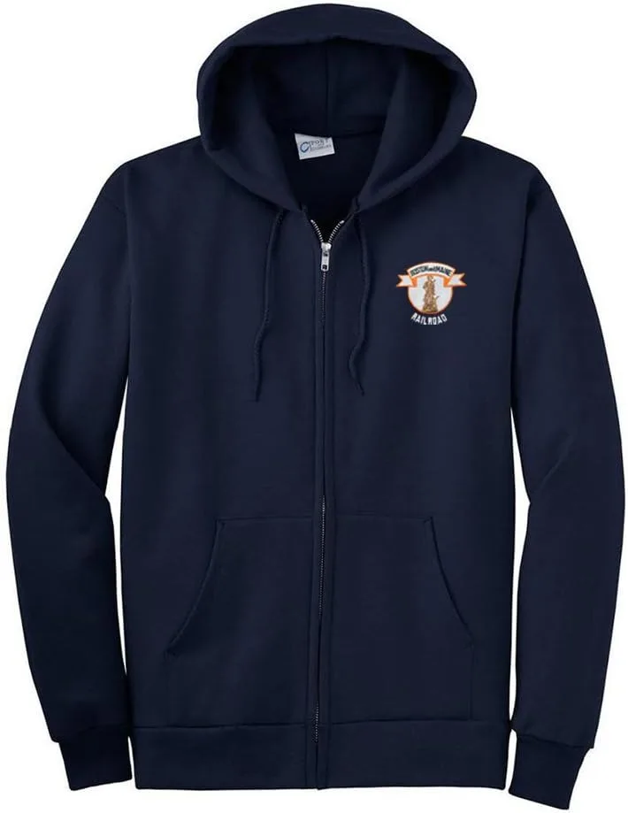 

Толстовка с капюшоном Boston and Maine Minuteman Logo на молнии Daylight Sales