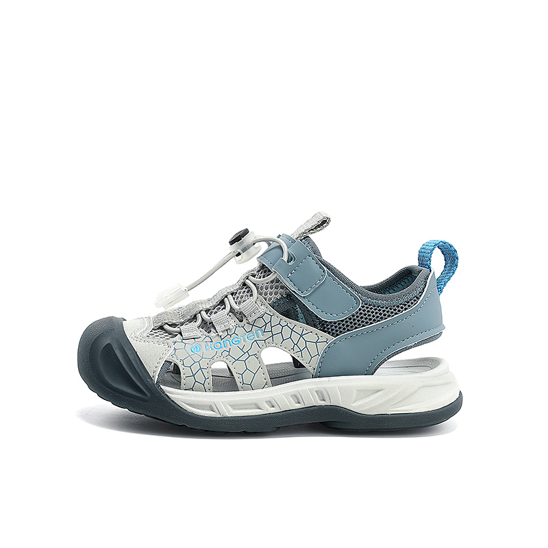 

Сандалии детские, противоскользящие, с амортизацией, износостойкие, дышащие, со средним голенищем HANG TEN, синий