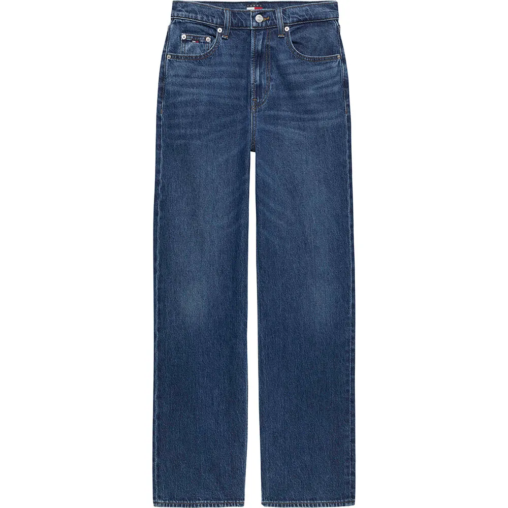

Джинсы Tommy Layla BI0152 Slim Straight Fit high waist, синий