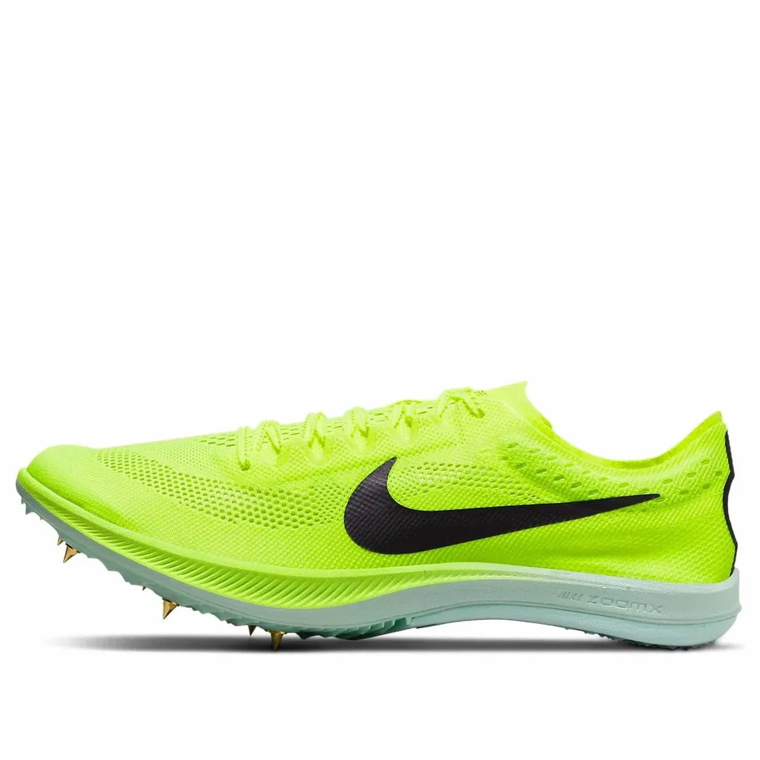 Nike Мужские кроссовки Zoomx Dragonfly Athletics Distance Spike Shoes в расцветке Volt/cave Purple-Mint Foam — фото 4