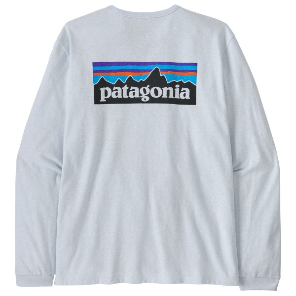 

Женская футболка с логотипом l/s p-6, с длинным рукавом Patagonia, белый