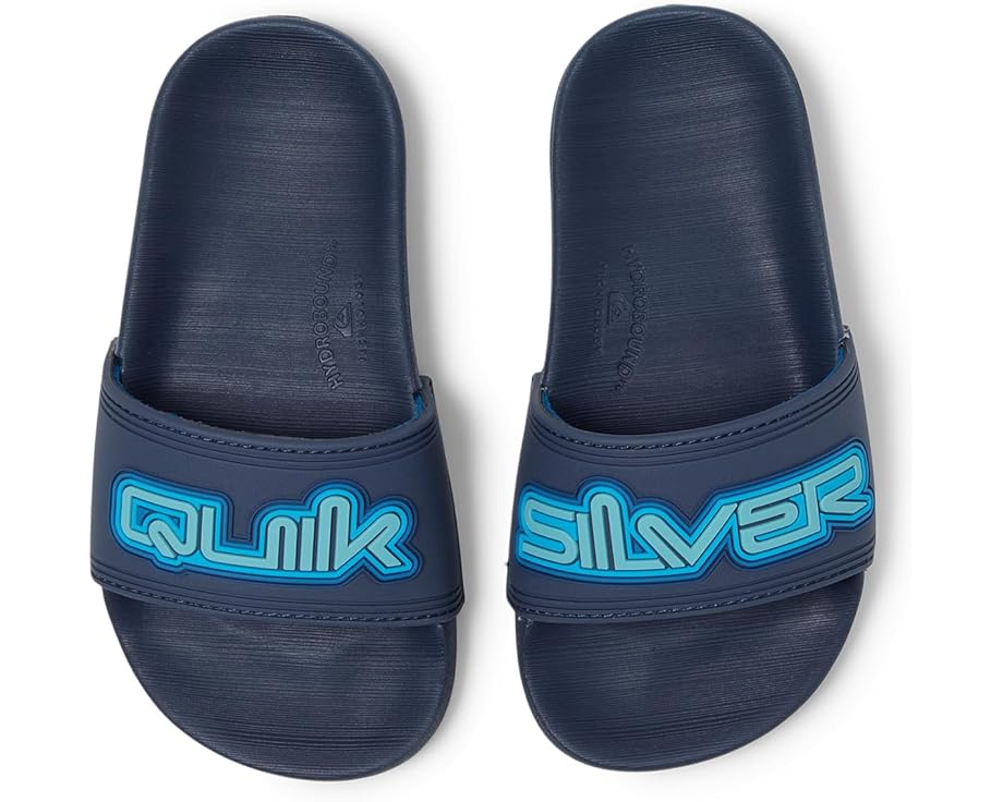 

Сандалии Quiksilver Kids Quiksilver Kids Rivi Wordmark Slide II Sandal, цвет Blue 1